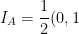 I_{A}=\frac{1}{2}(0,1)(0,5)^{2}=125\times 10^{-4}\, kgm^{2}